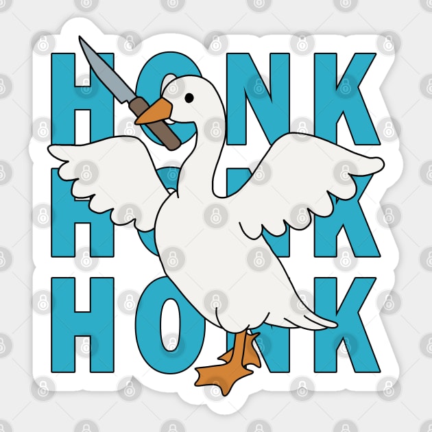 Honk Sticker by valentinahramov